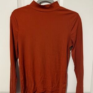 No Boundaries Rust Long Sleeve Top